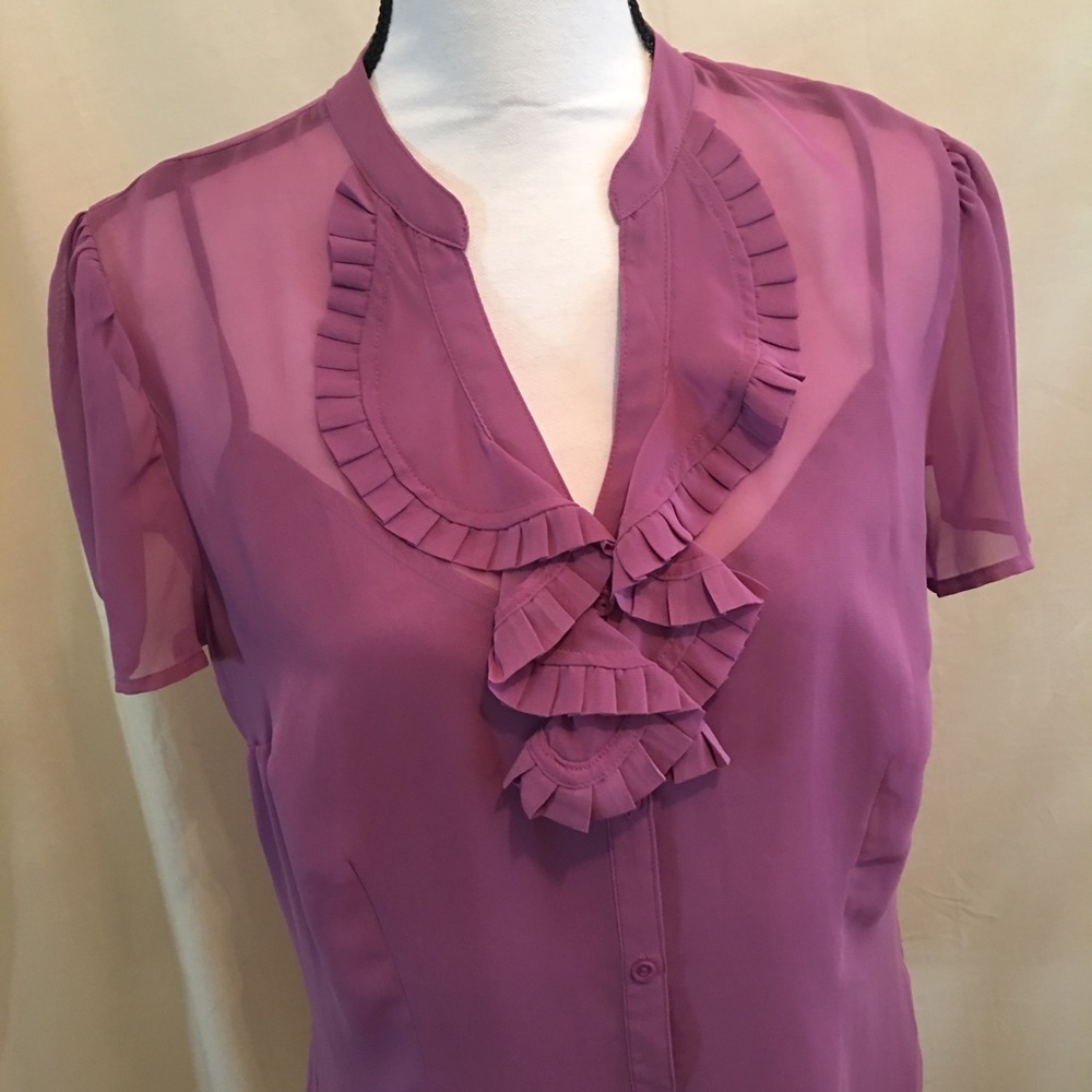 Ladies Lavender Blouse